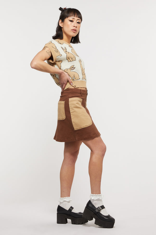 brown