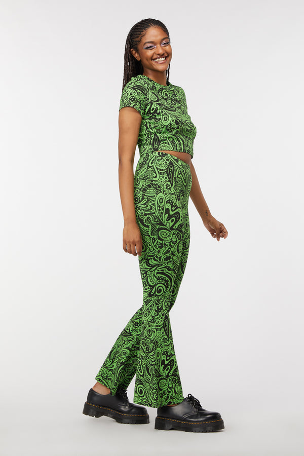 green-black