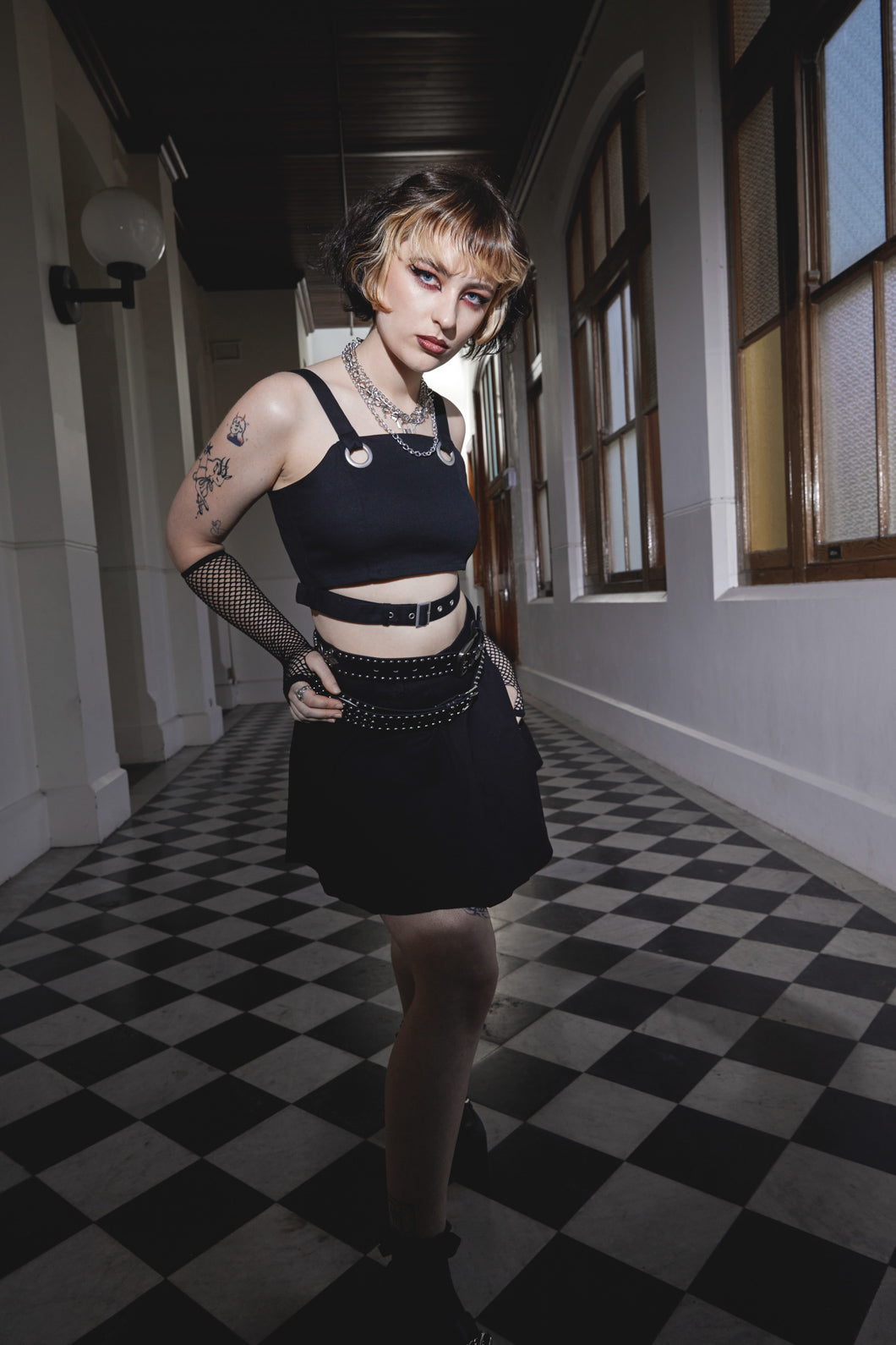 black